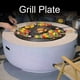 thumbnail image 3 of Parrilla Para Parrilla, Placa Para Parrilla De Hierro Fundido Resistente Para Reuniones, 3 of 7