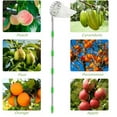 thumbnail image 6 of Fruit Picker Pole Basket, Dingrich 2m/6.56ft Telescopic Fruit Picker Basket, Extendable Reach Metal Picker with Cotton Bag, Food Picking Equipment with Non-Slip Grip Handle for Garden Tool, 6 of 8