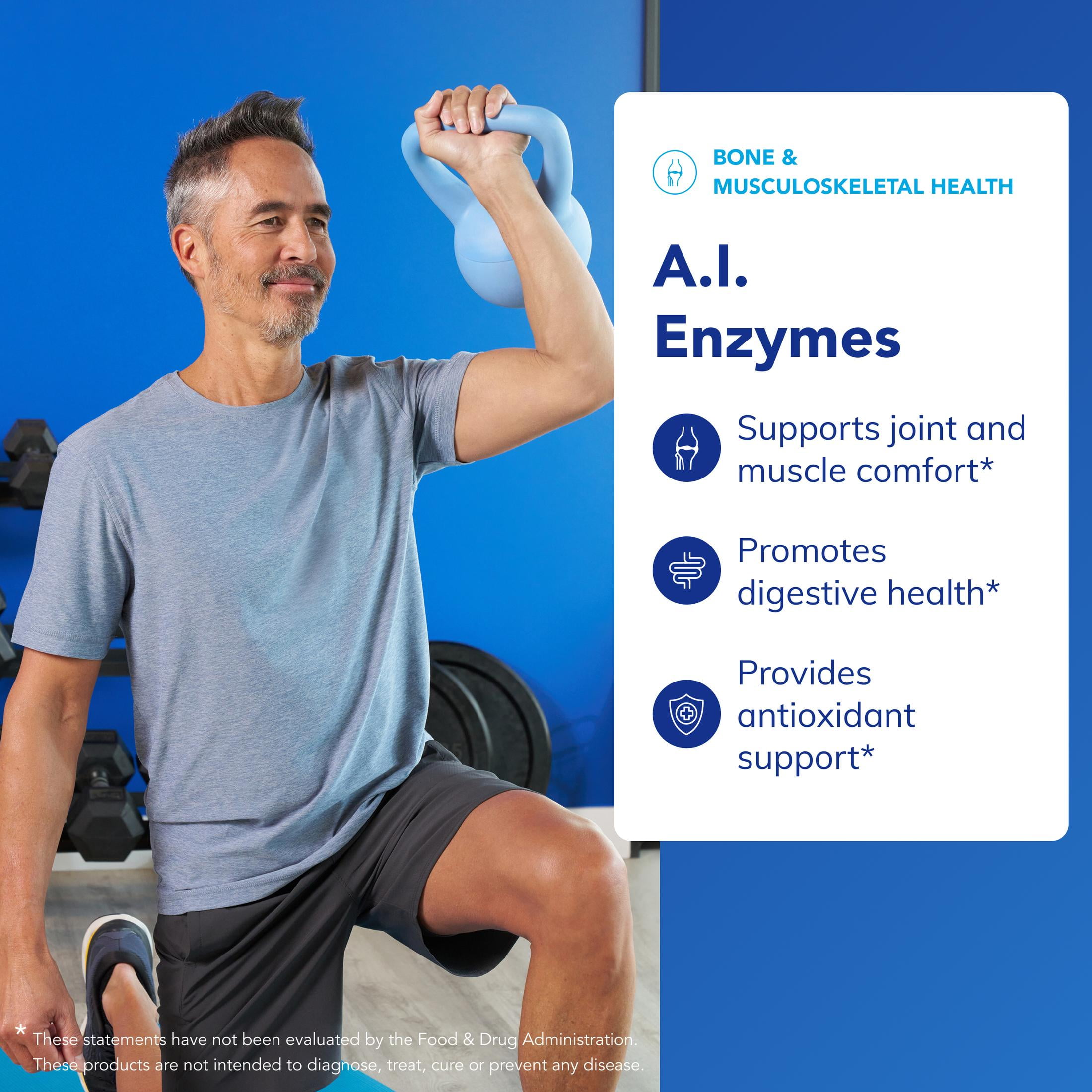 Pure Encapsulations A.I. Enzymes | Balanced Plant Enzyme Formula for Joint, Muscle and Digestive Support* | 120 Capsules