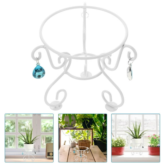 KAKOWELY 1Pcs Metal Gazing Globe Stand for Crystal Ball and Outdoor Garden Decor