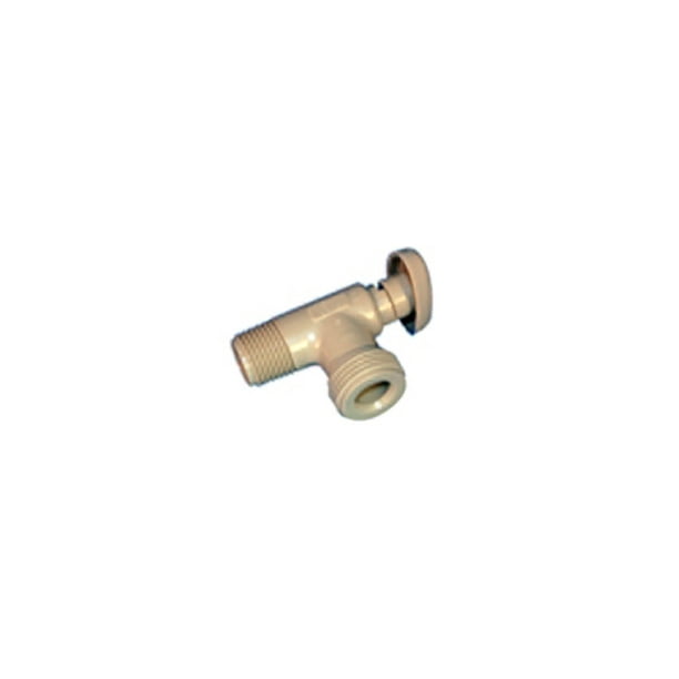 RV Motorhome Fresh Water Plumbing Drain Valve, 1/2 MPT x MHT Replacement Parts