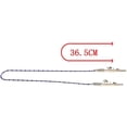 thumbnail image 4 of Dental Bib Clips Napkin Clips Chain 6pcs Dental Ball Chain Clips Flexible Napkin Holder (Random Color), 4 of 4