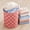 Pink, variant on Byujiro Large Capacity Round Fabric Laundry Hamper Star Printed Collapsible Clothes Storage Basket with Side Carry Handle, Multipurpose Organizer for Blankets, Towels, Dirty Garments