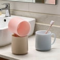 thumbnail image 7 of 3.6 Inch Lightweight Mouthwash Cups, Plastic Toothbrush Holders, Settled Base Storage Tumblers for Spring Home Bathroom Washroom Dormitory Setup, 7 of 7