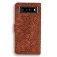 thumbnail image 2 of Allytech Case for Google Pixel 6 Case, Premium PU Leather Slim Fit Credit Cards Holder Kickstand Shockproof Protective TPU Back Cover Wallet Case for Google Pixel 6, Brown, 2 of 6
