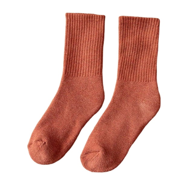 2 pares de calcetines a media pantorrilla para hombre y mujer, cómodos y cálidos para botas de invierno. Talla única