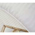 thumbnail image 4 of 350 TC Damask Stripe Cotton Cover White Down Pillow King White, 4 of 4