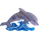 thumbnail image 1 of wonima11 Funny Sea Dolphin Hair Clip,Acetate Claw Clips,Small Hair Clips for Women,Funny Hair Clips for Girl,Grey, 1 of 1