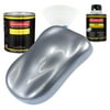 Restoration Shop - Cool Gray Metallic Acrylic Enamel Auto Paint - Complete Quart Paint Kit - Single Stage High Gloss