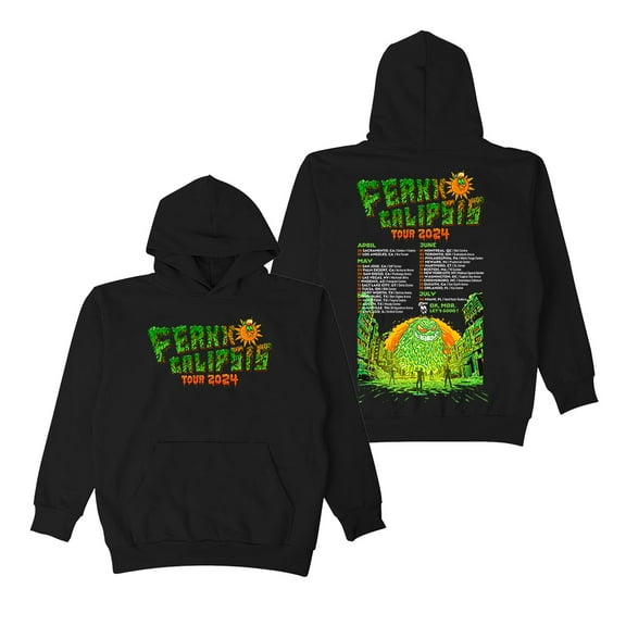 Feid Ferxxocalipsis Tour Merch Hoodies Ferxxo Calipsis Logo Pullovers Women Men Fashion Casual Hooded Sweatshirts