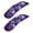 Purple-Butterfly Flower, variant on HELLHERO Galaxy Star Print 2 Pcs Office Chair Armrest Covers Washable, Removable Office Chair Arm Rest Slipcover, Stretchable Desk Armrest Slipcover Protector
