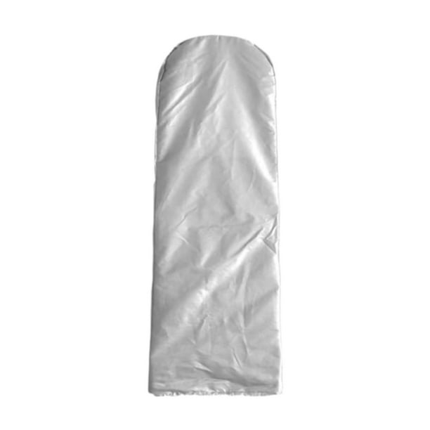 Funda protectora para escalera plegable, multifuncional, impermeable, para almacenamiento de escaleras de mano, funda protectora para patio y interior Plata