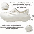 thumbnail image 3 of CHICVOMEY Summer Sandals for Men Garden Clogs Soft EVA Non-Slip Shower Shoes for Indoor & Outdoor, 3 of 8