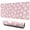 Pink Halloween Ghosts-2, variant on Long Mouse Pads for Desk,Pink Halloween Ghosts Bats and Pumpkins Desk Mats on Top Of Desks, Desk Mouse Pad Extra Large with 3mm Non-Slip Base and Stitched Edge for Gaming,Office,Work,Home 31.5x11.8in