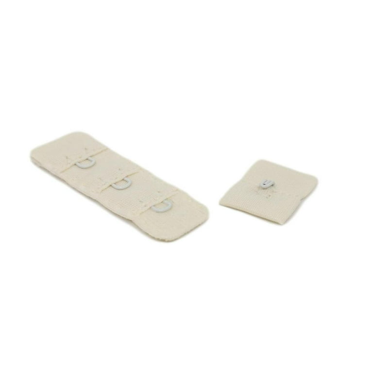 Porcelynne Cream Bra Hook and Eye Replacement Closure with Nylon