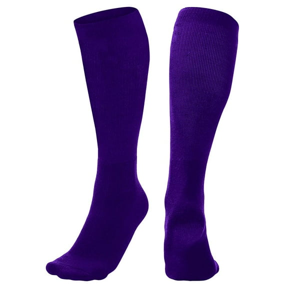 Multi-Sport Athletic Socks, 1 Pair, X-Small, Purple