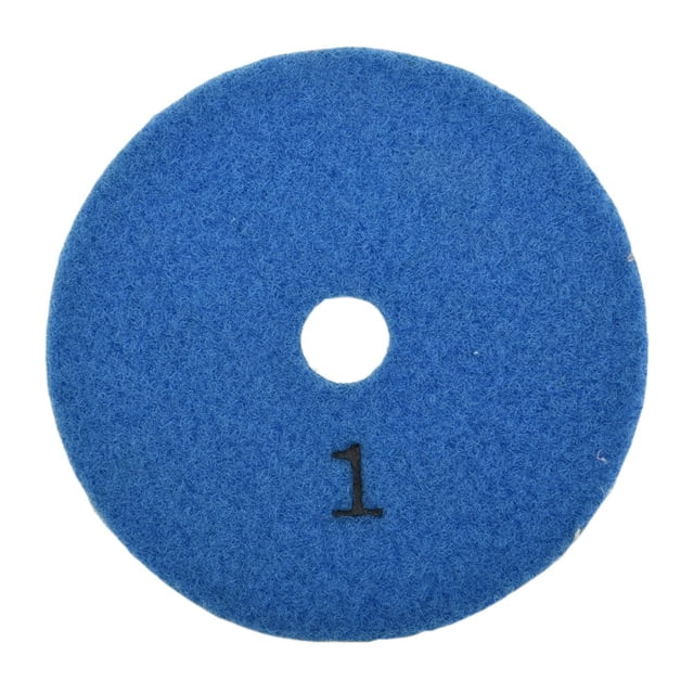 Lefu 1PC 4 Inch 100mm Dry/wet Diamond 3 Step Polishing Pads Granite Polishing Tool