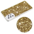 thumbnail image 4 of For Samsung Galaxy A23 5G Case,Cute Glitter Bling Twinkle Stardust with Drop Protection Shockproof Soft TPU Slim Flexible Phone Case Girls/Women Protective case for Samsung A23 5G,Gold, 4 of 6