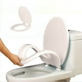 thumbnail image 1 of Aqestyerly Round Soft Close Toilet Seat with Quick Release,Durable Plastic Toilet Seat with Easy Install and Clean Function,Never Loosen Toilet Seat HWRETIE, 1 of 9