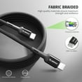 thumbnail image 4 of Compatible For iPhone 16E / SE4 2025 20W Car Charger PD + 2.4A USB with 4ft C to C cable, 4 of 6