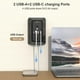 thumbnail image 4 of JcBlaon Protector contra sobretensiones extensor de salida – Divisor de 6 salidas con 4 puertos USB (2 USB C), cargador de pared expansor de enchufe múltiple, adaptador de pared de enchufe múltiple de, 4 of 5