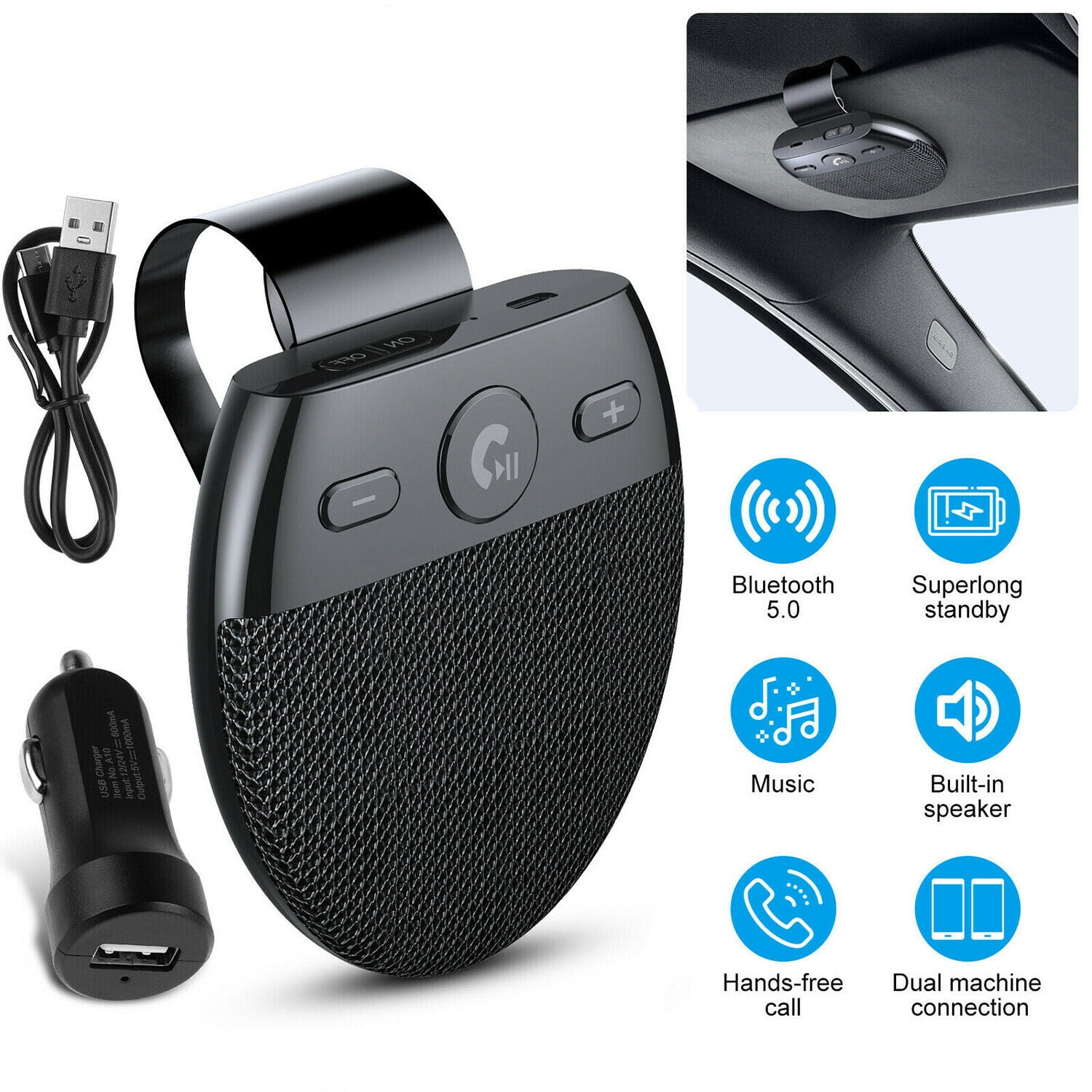 Wireless Bluetooth 5.0 Speakerphone 