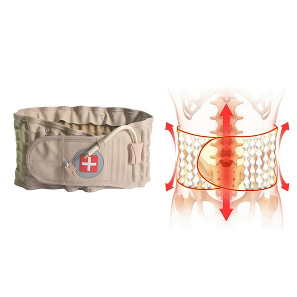 Cinturón de DESCOMPRESIÓN shamjiam Soporte lumbar XL