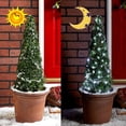 thumbnail image 4 of Guirnalda de luces solares Kemooie, 2 paquetes de 200 LED, 20 m, resistentes al agua, 4 of 8