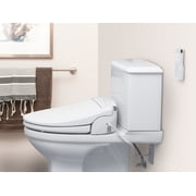 Brondell Swash DS725 Advanced Bidet Seat, Elongated White with Stainless Steel Nozzle, 9.7 lbs
