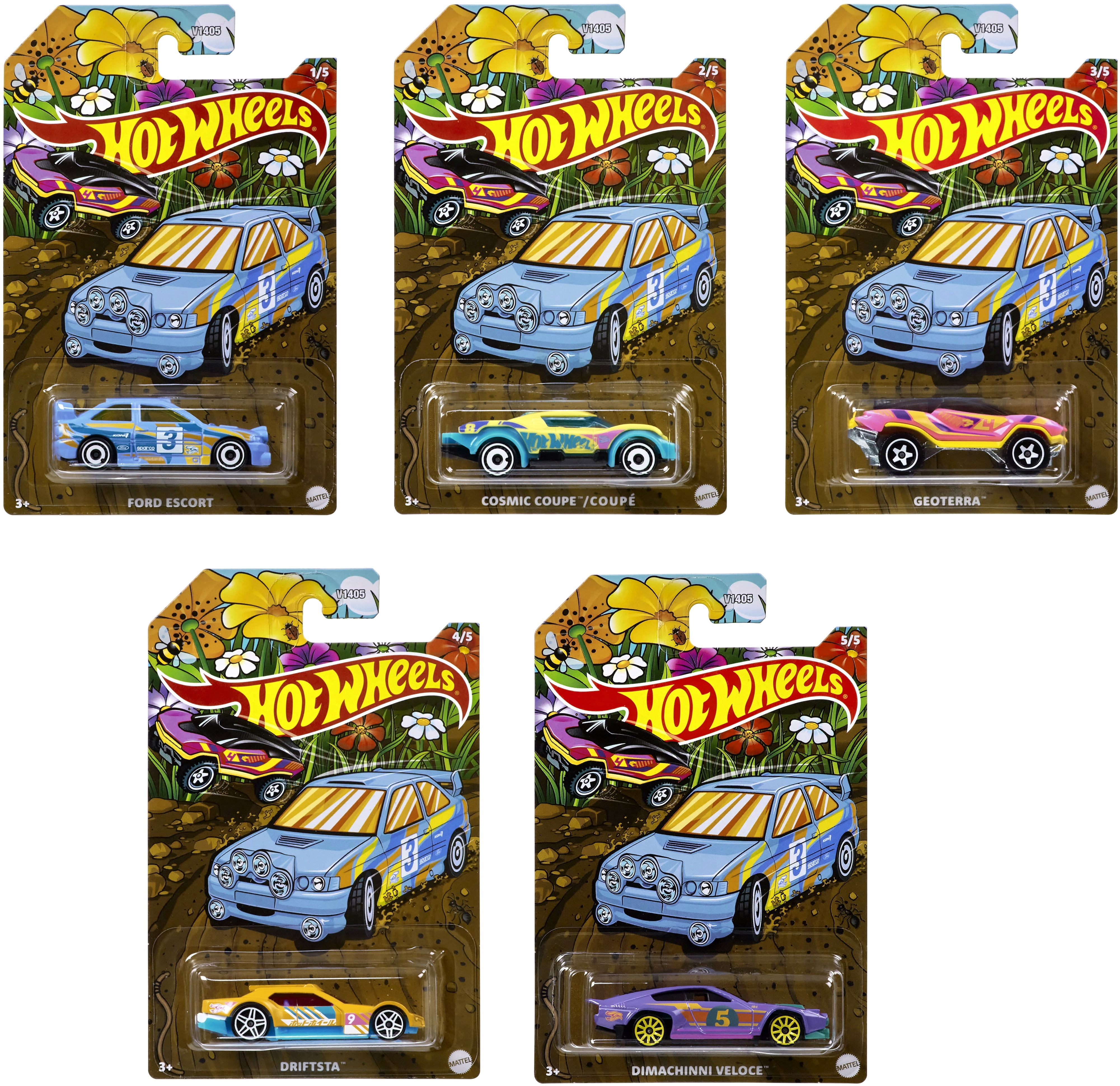 Hot Wheels 1:64 58th Anniversary 24-Piece J Assortment - Walmart.com