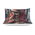 thumbnail image 3 of One PieceCartoon Collection 3-Piece Comforter Set, Personalized Bedding Decor for Kids And Teens Bed Sheets, 3 of 5
