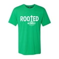 thumbnail image 2 of Wild Bobby, Rooted in Christ Inspirational/Christian Men Premium Tri Blend Tee, Envy, Large, 2 of 5