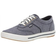 Keds Women's COURTY Sneaker, Blue Chambray, 100 M US