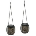 thumbnail image 1 of Outdoor Hanging Solar Lanterns, LED Decorative 8 Hours Usage Time Hanging Solar Lights Romantic IP65 Waterproof 2pcs  for Lawn for Patio, 1 of 7