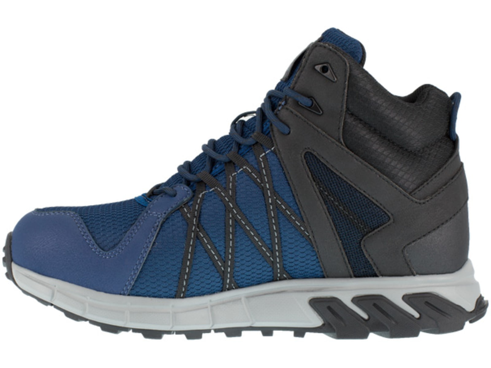 New Reebok Work Trailgrip RB3400 Men\'s Size 16 M Alloy Toe Safety Shoe Navy Blue Reebok Trailgrip Work Men main image 4