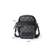 thumbnail image 3 of Bolso Para Hombre Crossbody Casual Negro Tartán cuadrado, 3 of 4