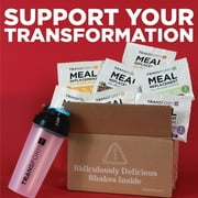 TransformHQ Meal Replacement Shake Variety Box W/ Shaker - 7 Single-Serving Shake Packs