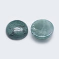thumbnail image 2 of 30pc Natural Moss Agate Cabochons Half Round 19.5~20x6~7mm, 2 of 2