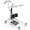 White (Hydraulic type), variant on ELENKER Stand Assist Lift, Sit to Stand Assist Patient Transport Unit, Patient Lift Home Care Equipment Lift Assist