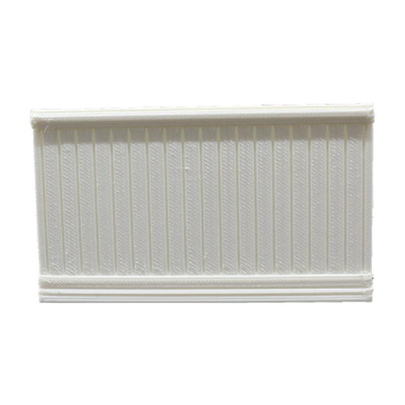 JZROCKER Wainscot Miniature Dollhouses Display Accessory 1/12 Scale, Realistic Zakka Dollhouses Miniature