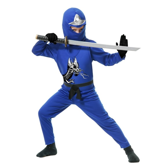 Costume Bleu pour Enfant Ninja Vengeurs Série II
