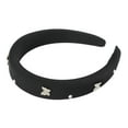 thumbnail image 5 of Unique Bargains 1 Pc Butterfly Faux Pearls Headbands for Women Black, 5 of 6