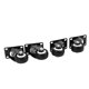 thumbnail image 1 of Ruedas Giratorias Nikou 2,5 Pulgadas 360 Grados Silenciosas para Muebles y Refrigeradores, 1 of 15