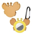 thumbnail image 4 of Silicone Case Compatible for Airtag with Keychain Ring Cartoon Protective Cover, 4 of 9