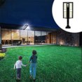 thumbnail image 1 of Fiudx Lámpara Solar de Pared, Led de Bajo Consumo, Iluminación Exterior Impermeable, Control Remoto Ajustable, Decoración Moderna para Patio, Fácil Instalación, Tamaño 35 X 13,5 X 3,5 Cm., 1 of 6