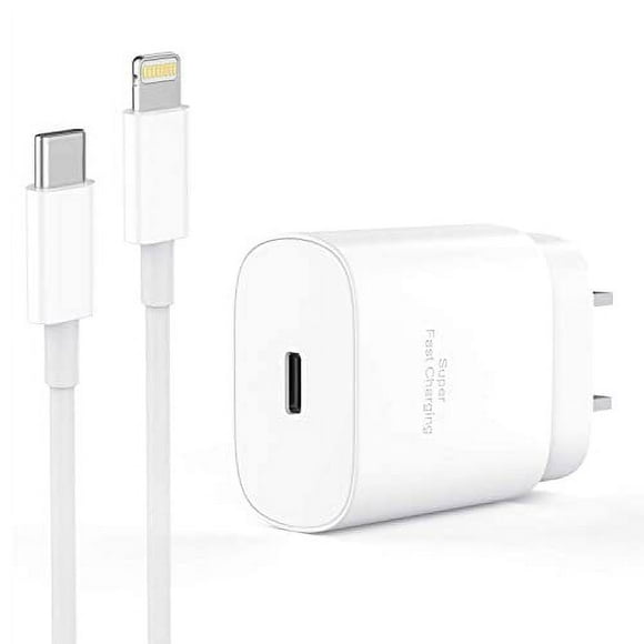 iPhone 14 Charger【Apple Mfi Certified】 USB C Wall Charger 20W PD Adapter with 3FT Lightning Cable Compatible iPhone 14/14 Pro/14 Pro Max/14 Plus/13 1