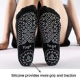thumbnail image 6 of 3 Pairs Yoga Socks for Women Non-Slip Grips & Straps, Ideal for Pilates, Pure Barre, Ballet, Dance, Barefoot Workout, 6 of 9
