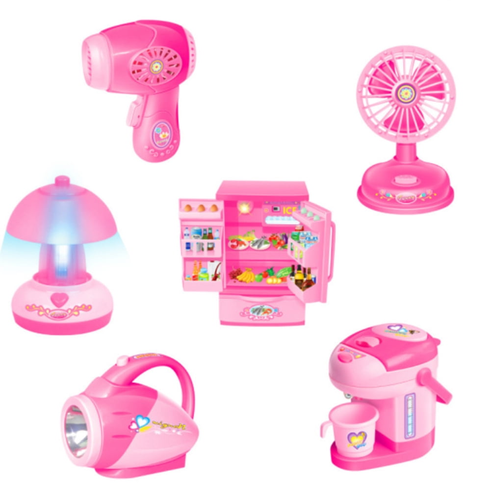 Children Simulation Mini Home Appliance Pretend Game Kitchen Toy for
