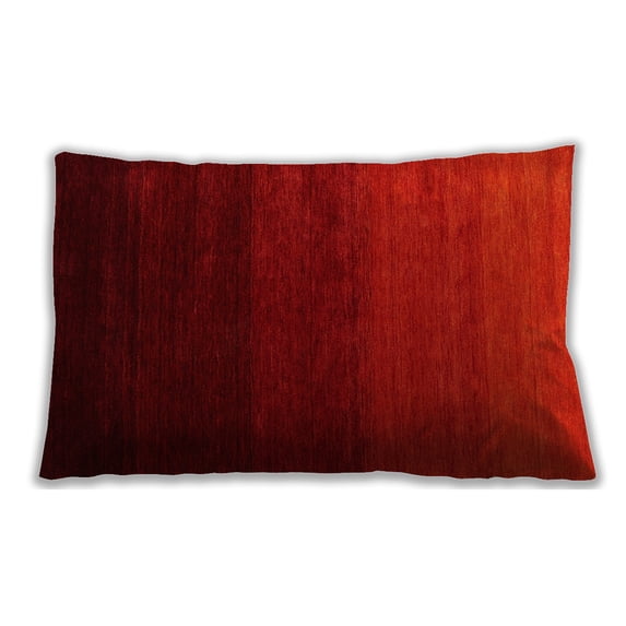 Ahgly Company Outdoor Rectangular Contemporary Lumbar Throw Pillow, 13 inch by 19 inch