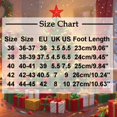 thumbnail image 3 of Kalauyu Christmas Slippers Reindeer Slippers for Women and Men Holiday Halloween Slippers Indoor Bedroom Fluffy Warm Fleece Slippers Winter Soft Cozy Home Non-Slip Soft Plush Slip-on House Shoes, 3 of 9